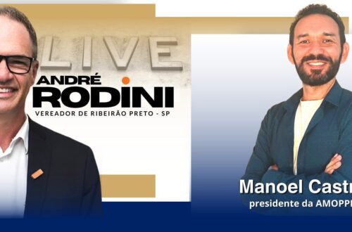 “É preciso sair da indignação, para a ação”, disse o vereador André Rodini durante live com Manoel Castro