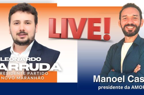 Em live, Presidente do Partido Novo no Maranhão debate sobre as mudanças no estado e a nova forma de fazer política