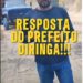 Resposta do Prefeito Diringa à solicitação do Povoado Estiva para recuperar a estrada que Liga Estiva ao Bom Gosto